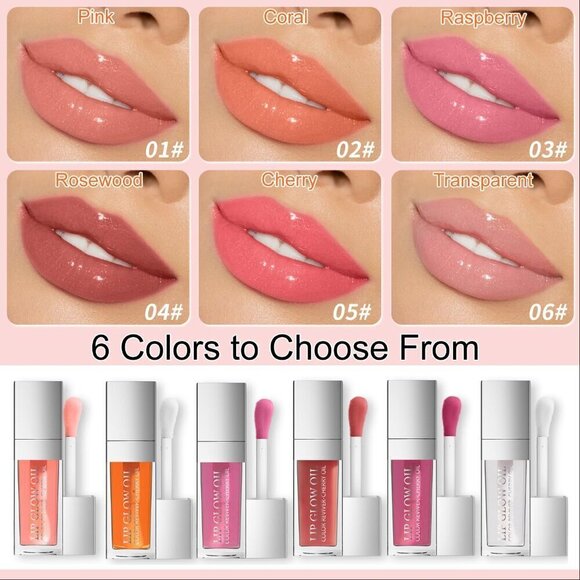 2 for $12 NIB Tinted LIP Glow Oil Set of 2 NEW - Picture 14 of 14